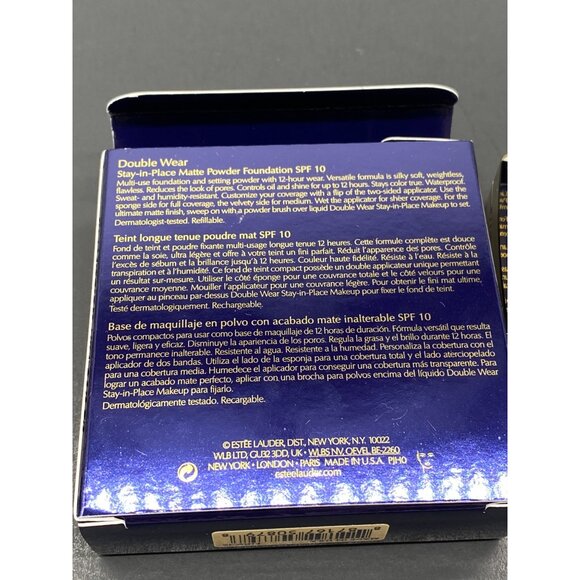 Estee Lauder Double Wear Stay-in-Place Matte Powder Foundation SPF10 12g - Picture 6 of 6